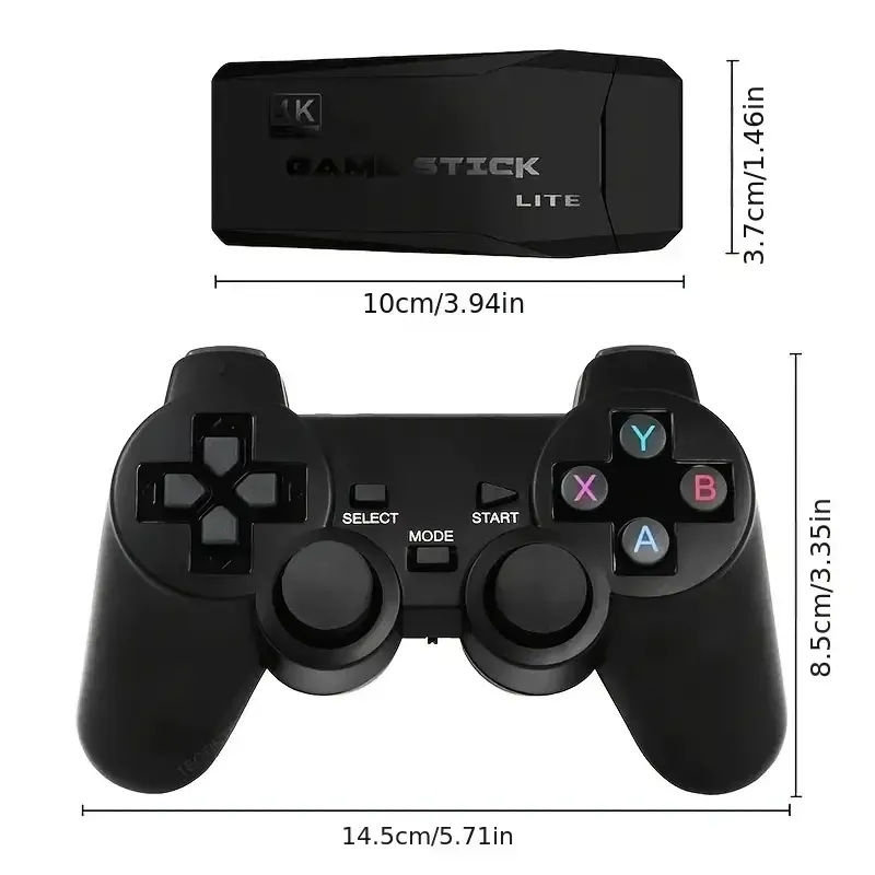 Game Stick con dos mandos 2.4G